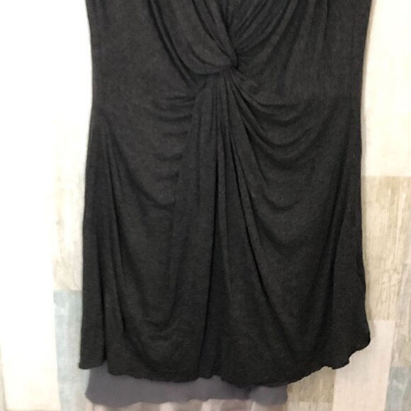 Anthropologie Dolan Twist Knot Silk Blend Dress - Asymmetrical Witchycore - Picture 6 of 11